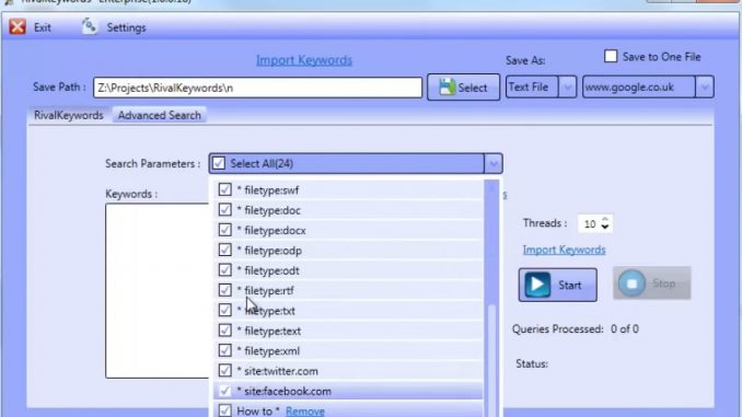 Rival Keywords Review 22 Rival Keywords Review 22